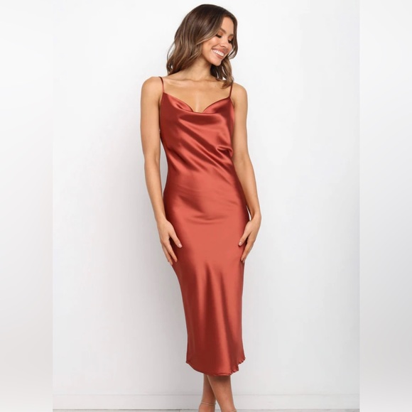 Petal & Pup Persia Dress in Rust - Picture 2 of 7